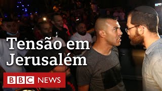 O que explica os novos confrontos em Jerusalém [upl. by Suraved611]