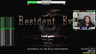 LIVE Resident Evil 1 Remake CQCFTW Knife Only Practice [upl. by Einnal641]