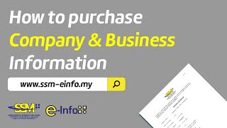 How to Purchase Company amp Business Information [upl. by Lyon]