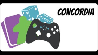 Lets Play Concordia  Full Board Game Playthrough [upl. by Yespmed572]