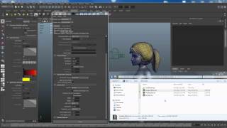 Render setup for TIFF in Maya [upl. by Kiran]