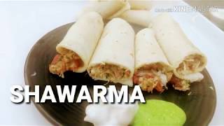 Shawarma recipe in Hindi  Arabian dish  home made chicken shawarma by lazeez pakwaans [upl. by Eramat]