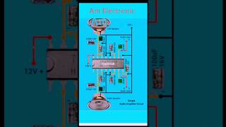 Audio amplifier connectionamplifier electiric electronic viralshort viralreels viralvideo [upl. by Morrison]