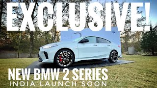 Exclusive Indiabound BMW 2 Series Grand Coupe  Design features engine specs  Launch timeline [upl. by Craddock]