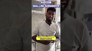 Audison Active Shallow Subwoofer  Car Subwoofer  Car Audio Specialist  Car Accessories Chennai [upl. by Azile]