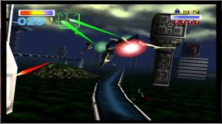 STAR FOX 64 Level 1 quotEnter Star Foxquot Corneria [upl. by Adiana885]