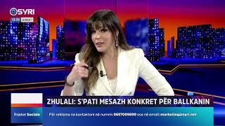 Ilda Zhulali sulmon Ramën pas konferencës së përbashkët me Blinken Cënoi Kosovën [upl. by Yentuoc]