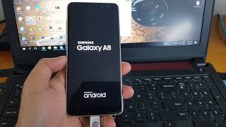 Remove FRP Google Account Samsung A530N A530F A8 2018 Android 711 Success [upl. by Reffinnej]