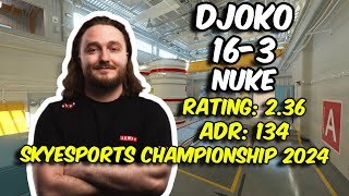 3DMAX djoko 163 vs Revenant Nuke Skyesports Championship 2024  CS2 POV [upl. by Paloma532]