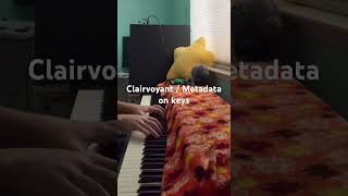 MISOGI  Clairvoyant  Tokyopill  Metadata on Piano [upl. by Nalyorf]