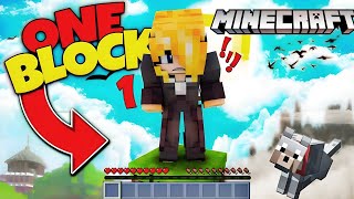 Lets Play One Block With Subscribers  Minecraft Live [upl. by Narruc]