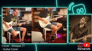 Crecer  Attaque 77  Guitar Cover [upl. by Ydnew]