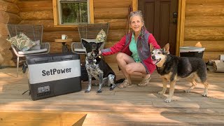 Taking the SetPower PT45 dualzone refrigerator camping on the lake kayaking Dutch oven breakfast [upl. by Sheehan781]