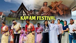 Adivasi Karam Festival Celebration kohima nagaland [upl. by Arahset]