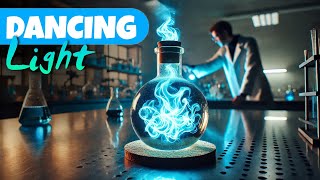 Dancing blue flame experiment  Chemistry  Chemguru [upl. by Ardnola]