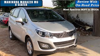 Marazzo M6 8 Seater ReviewOn Road PriceFeatures  Marazzo M6  Marazzo M6 2019 [upl. by Maggie]