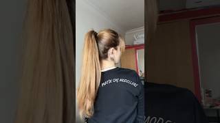 Hacimli At Kuyruğu 👱🏻‍♀️sacmodelleri hairstyle ponytail [upl. by Xirdnek]