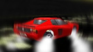 Super Drift 2 Testarossa VS Countach in Neon Super Times [upl. by Harahs]