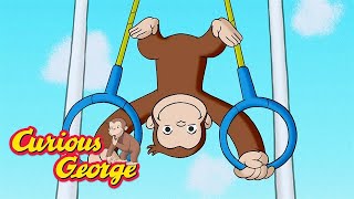 George does gymnastics 🐵 Curious George 🐵 Kids Cartoon 🐵 Kids Movies [upl. by Ellerud]