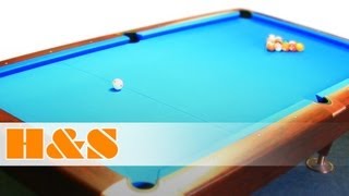 Zeitraffer Billard München  Billardtisch kaufen bei HampS  Time Lapse Pool Table [upl. by Anikehs]