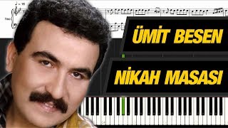 Nikah Masası PiyanoNotaKaraoke [upl. by Singh32]