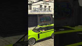 I bought the new gallivanter baller STD 🛞gaming gta5 gtaonline car shortsgame [upl. by Grishilde921]