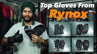 BEST GLOVES FROM RYNOX  DETAILED VIDEO ON RYNOX GLOVES [upl. by Nyrmac815]