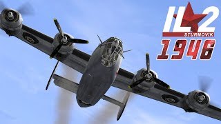 IL2 1946 B24 Liberator Crew Experience [upl. by Wiltsey]