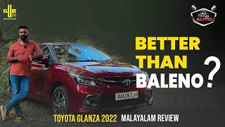 Toyota Glanza 2022 Malayalam Review  Better Than Baleno [upl. by Elyag175]