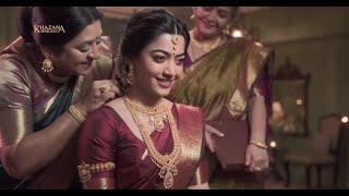 Celebrating Golden bonds by Khazana Jewellery  New Brand Film  Telugu [upl. by Pavier190]