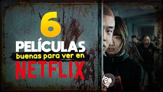 6 películas BUENAS Originales de Netflix [upl. by Rab255]