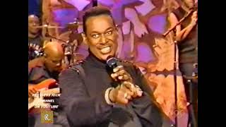 Luther Vandross Live in 2001 sings 1st single from his then new selftitled album Aired June 20 2001 [upl. by Anilejna133]