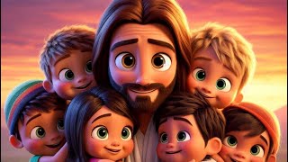 Jesús Y Los Niños Canción infantil cristiana para niños 🥰 [upl. by Anafetse]