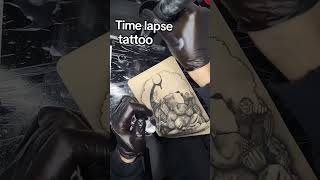 Tattoo time lapse tattoo timelapse ganesh [upl. by Ennaj]