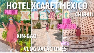 HOTEL XCARET MEXICO DIA 5 VLOG DE VACACIONES PARQUE XCARET GUIA COMPLETA summervibes [upl. by Schram454]