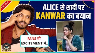 Kanwar Dhillons EPIC Reaction On Marriage Plans With Alice Kaushik Says Maine Use Propose Kiya [upl. by Otreblaug]