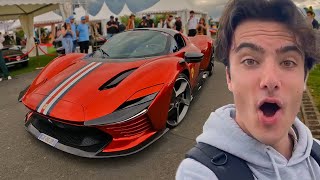 1 320 SUPERCARS sur 1 CIRCUIT  Ça fait quoi  500 Ferrari contre le cancer EP 1 [upl. by Icaj]