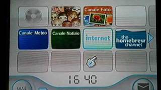 Come modificare la wii aggiornata alla versione 42E senza zelda con luso del bannerbombwmv [upl. by Tranquada701]