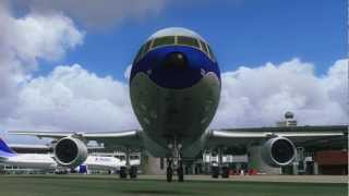 Captainsim L1011 Push back and Engine Start [upl. by Salesin]