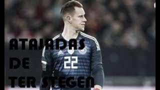 Atajadas de Ter Stegen SELECCION [upl. by Annadroj]