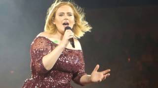 Adele Live Set Fire to the Rain Brisbane  Gabba 50317 [upl. by Franni46]