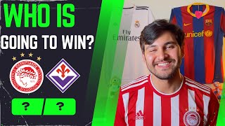 OLYMPIACOS VS FIORENTINA  UEFA CONFERENCE LEAGUE FINAL PREVIEW [upl. by Benil281]