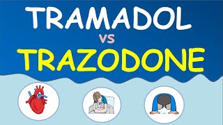 Tramadol vs Trazodone  Similarities and differences [upl. by Hadley349]