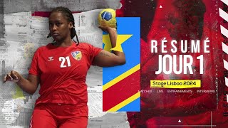 Début de Stage des Léopards Handball Féminin à Rio Maior pour la CAN 2024 🇨🇩🤾🏽‍♀️ [upl. by Tanberg962]