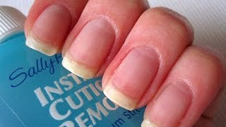 Sally Hansen  Instant Cuticle Remover  Najlepszy żel do usuwania skórek [upl. by Retsevel]