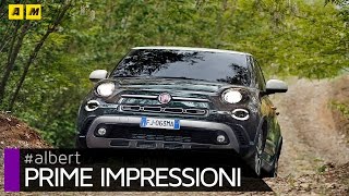 Fiat 500 L Cross restyling 2017 vocazione offroad  primo test [upl. by Sweeney]