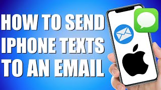 How To Send iPhone Text Messages To Email Easy Method [upl. by Llewoh]