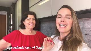 Aprendendo Com a Sogra  Pudim de Coco [upl. by Alesig]