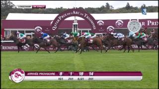 Prix de lArc de Triomphe 2014  Trêve Thierry JARNET  Flintshire  Taghrooda [upl. by Nnylimaj]