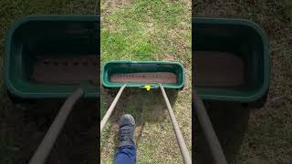 Using A Garden Spreader To Apply Moss Killer To Your Lawn Is Easier amp Ensures An Even Distribution [upl. by Simonsen686]